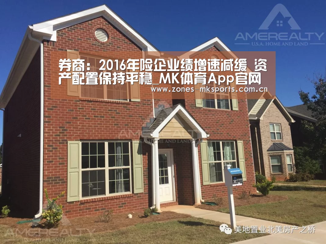 券商:2016年险企业绩增速减缓 资产配置保持平稳_MK体育App官网入口 (图1) MK体育App官网入口